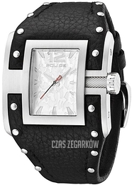 Police Srebrny/Skóra Ø46 mm PL13401JS.04
