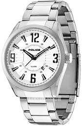 Police Memphis Srebrny/Stal Ø44 mm PL13893JS.04M