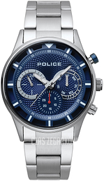 Police Driver Niebieski/Stal Ø51 mm PL14383JS.03M