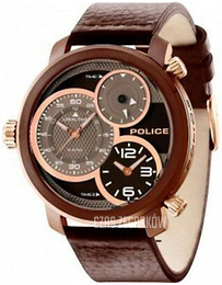 Police Wielokolorowy/Skóra Ø50 mm PL14500XSBZ/12