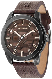 Police Mystery Brązowy/Skóra Ø50 mm PL14637JSQU/12