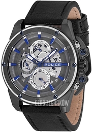 Police Szary/Skóra Ø47 mm PL14688JSUS.13