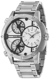 Police Rattlesnake Biały/Stal Ø52 mm PL14699JS/01M