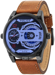 Police D-Jay Wielokolorowy/Skóra Ø51 mm PL14835JSB/02