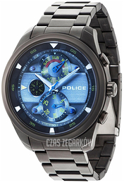 Police Marine Niebieski/Stal Ø50 mm PL14836JSU/61M