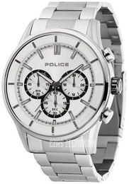 Police Srebrny/Stal Ø45 mm PL15001JS/04M