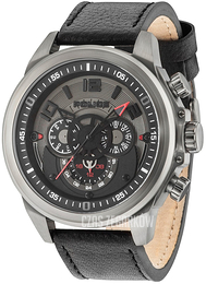 Police Szary/Skóra Ø52 mm PL15036JSU.61