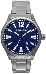 Police Niebieski/Stal Ø48 mm PL15244JBU.03M