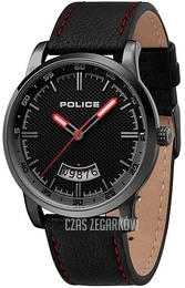 Police Czarny/Skóra Ø43 mm PL15288JSB.02