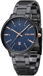 Police Polaris Niebieski/Stal Ø35 mm PL15303BSB.03M