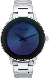 Police Sunrise Niebieski/Stal Ø43 mm PL15386JS.04AM