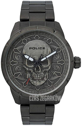 Police Mystic Szary/Stal Ø46 mm PL15397JSU/57M