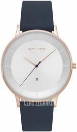 Police Biały/Skóra Ø42 mm PL15400JSR/04