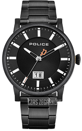 Police Czarny/Stal Ø42.5 mm PL15404JSB/02M