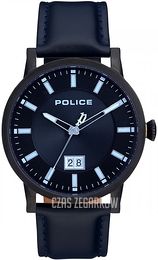 Police Niebieski/Skóra Ø42 mm PL15404JSB.02