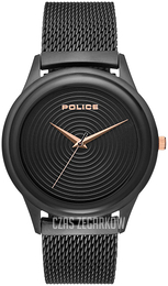 Police Czarny/Stal Ø44 mm PL15524JSB/02MM