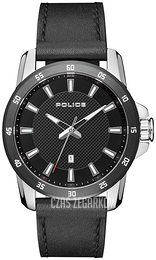 Police Czarny/Skóra Ø46 mm PL15526JSTB.02