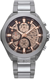 Police Brązowy/Stal Ø47 mm PL15654JSU.04M