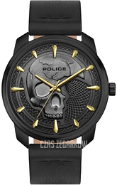 Police Bleder Szary/Skóra Ø44 mm PL15714JSB.61