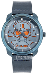 Police Niebieski/Skóra Ø44 mm PL15714JSBL/03