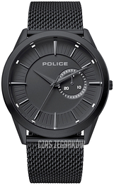 Police Czarny/Stal Ø45 mm PL15919JSB.02MM