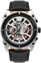 Police Czarny/Skóra Ø46 mm PL16020JSTB.04