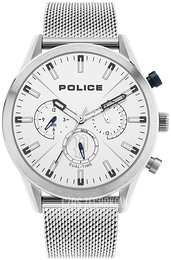 Police Silfra Biały/Stal Ø45 mm PL16021JS.04MM