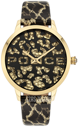 Police Bagan Wielokolorowy/Skóra Ø36 mm PL16028MSG.02