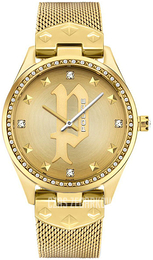 Police Żółte złoto/Stal w odcieniu złota Ø36 mm PL16029MSG.22MM