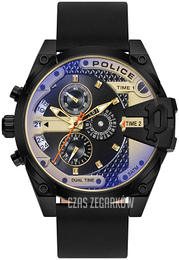 Police Czarny/Skóra Ø47 mm PL16066JSB.02