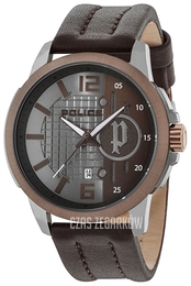 Police Squad Szary/Skóra Ø48 mm R1451291003