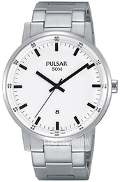 Pulsar Dress Biały/Stal Ø40 mm PG8259X1