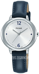 Pulsar Attitude Srebrny/Skóra Ø30 mm PH8357X1