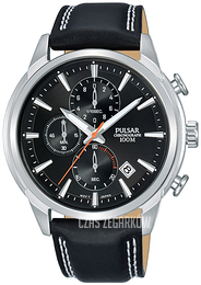 Pulsar Sport Czarny/Skóra Ø44 mm PM3119X1