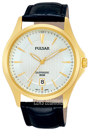Pulsar Dress Srebrny/Skóra Ø41 mm PS9386X1