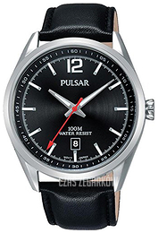 Pulsar Dress Czarny/Skóra Ø42 mm PS9519X1