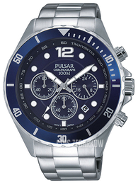 Pulsar Sport Niebieski/Stal Ø45 mm PT3719X1