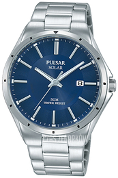 Pulsar Solar Niebieski/Stal Ø40 mm PX3139X1