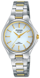 Pulsar Solar Srebrny/Stal w odcieniu złota Ø30 mm PY5035X1