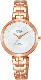 Pulsar Biały/Stal w kolorze różowego złota Ø29 mm PY5064X1