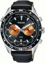 Pulsar Czarny/Skóra Ø44 mm PY7015X1