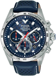 Pulsar Niebieski/Skóra Ø43.5 mm PZ5107X1