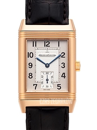 Jaeger LeCoultre Reverso Classique Grande Taille Biały/Skóra 42x26 mm 2702421