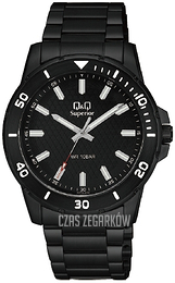 Q&Q Classic Czarny/Stal Ø42 mm S372J402Y