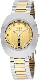 Rado Diastar Original Żółte złoto/Stal w odcieniu złota Ø35 mm R12305304