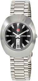 Rado Diastar Original Czarny/Stal Ø35 mm R12408623