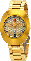 Rado Diastar Original Żółte złoto/Stal w odcieniu złota Ø35 mm R12413314