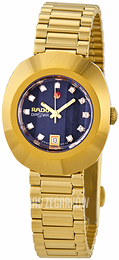 Rado Diastar Original Niebieski/Stal w odcieniu złota Ø27.3 mm R12416523