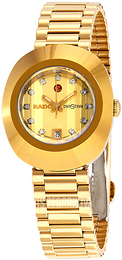 Rado Diastar Original Żółte złoto/Stal w odcieniu złota Ø27.3 mm R12416633