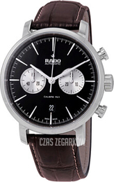 Rado Diamaster Czarny/Skóra Ø45 mm R14070176